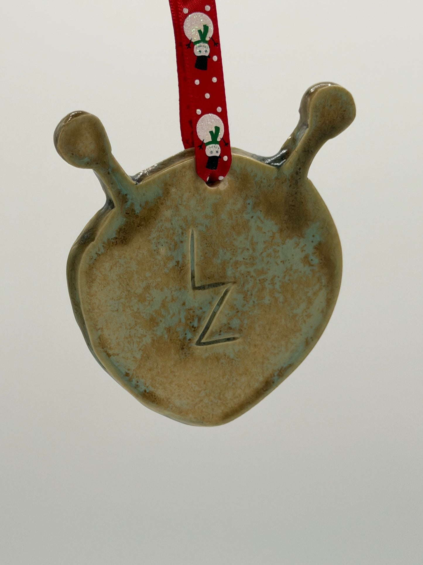 Crystal Alien Ornament