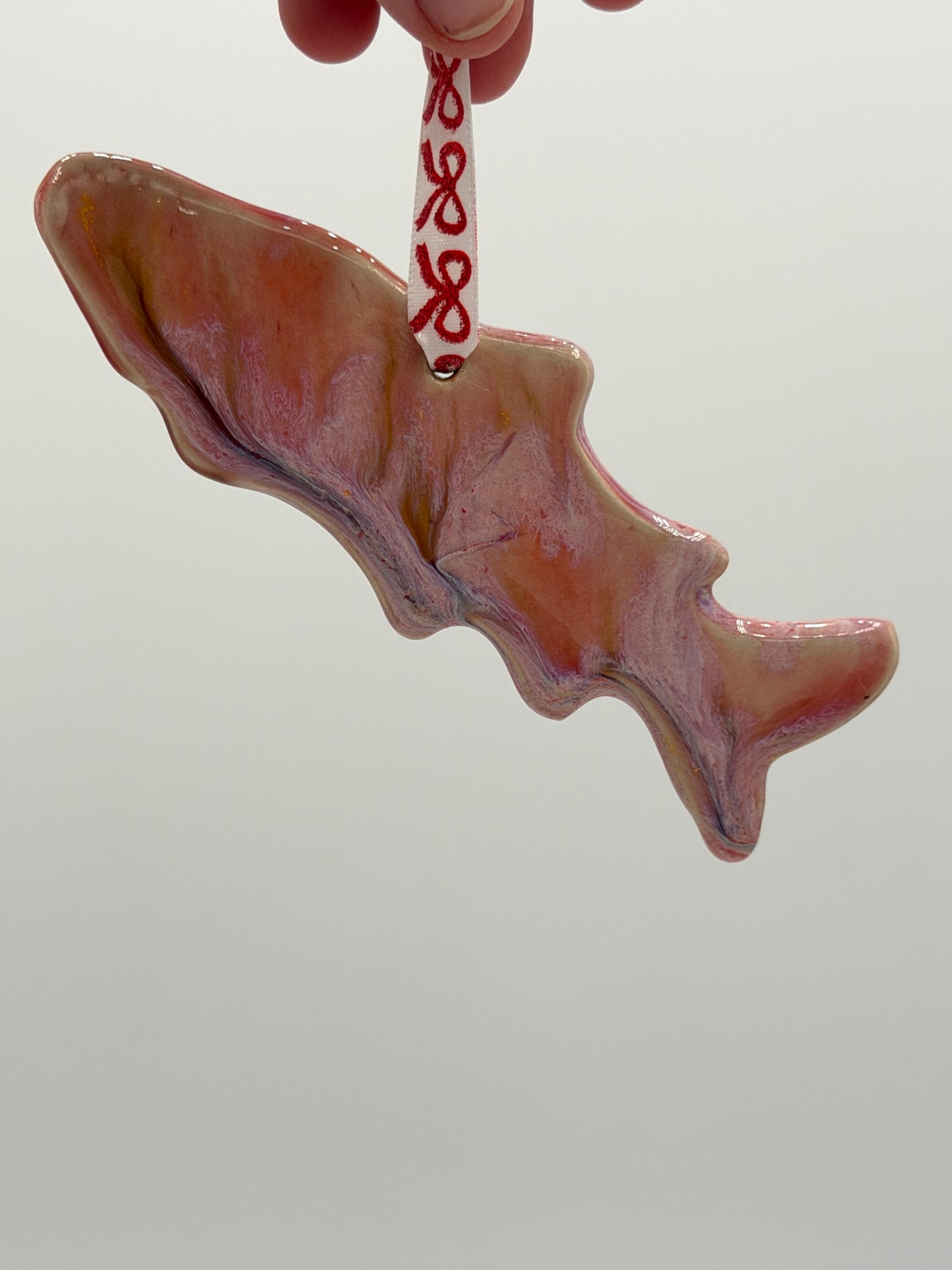 Pink Trout Ornament