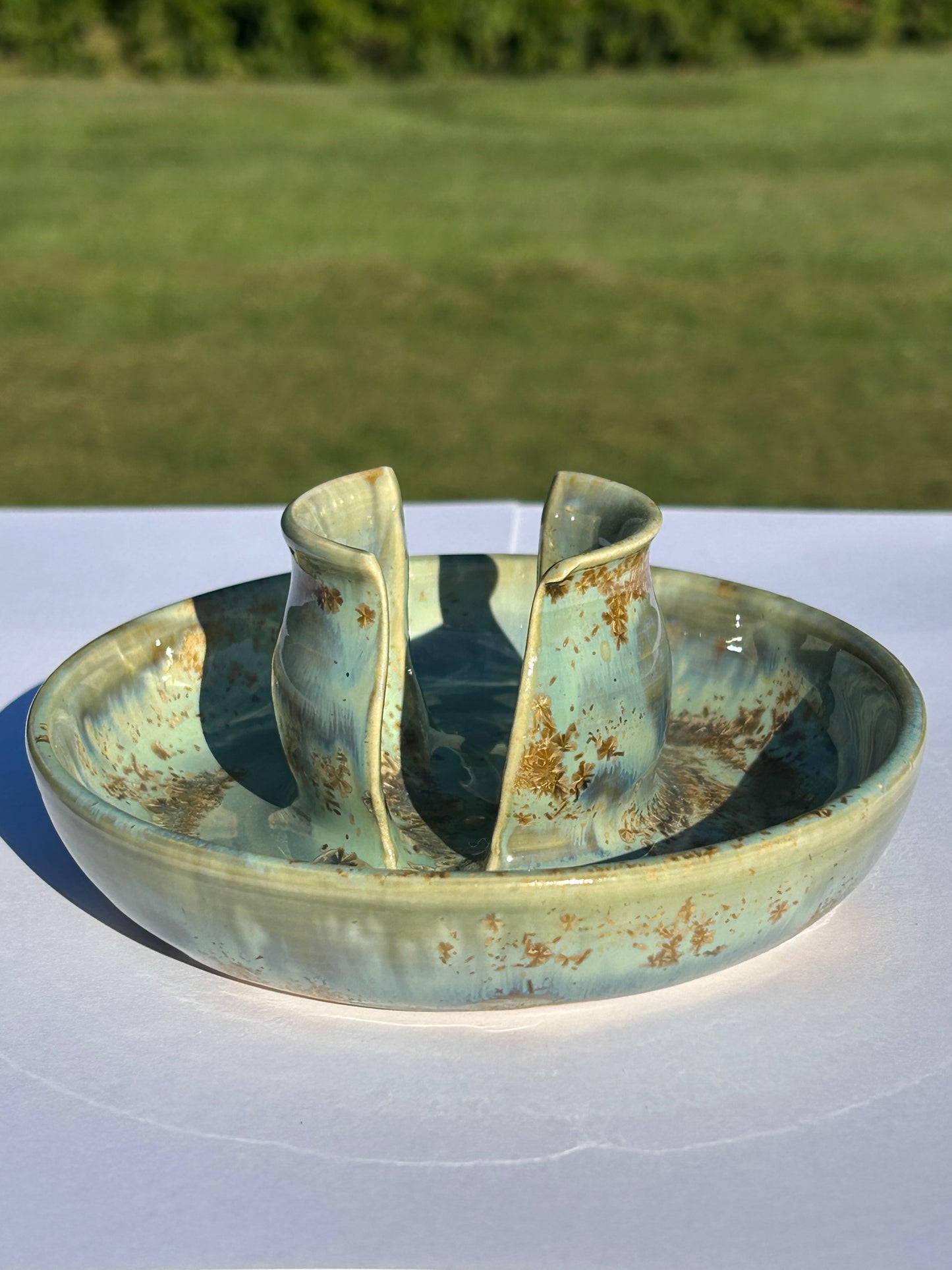 Golden Sponge Dish