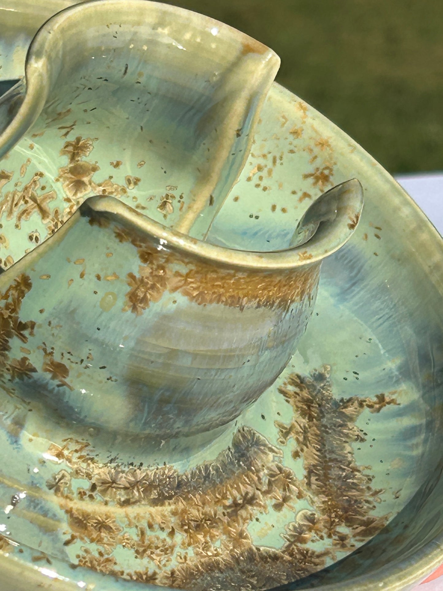 Golden Sponge Dish