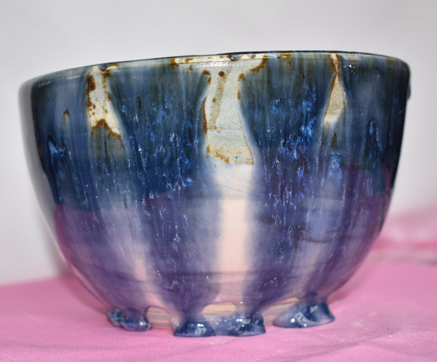 Swirled Drippy Pot