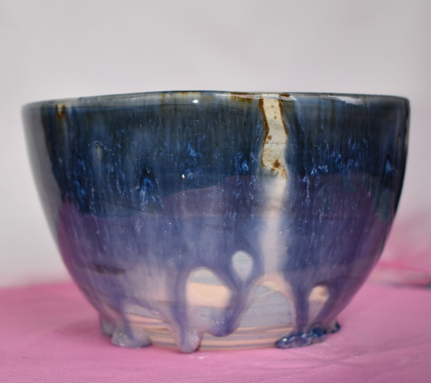 Swirled Drippy Pot