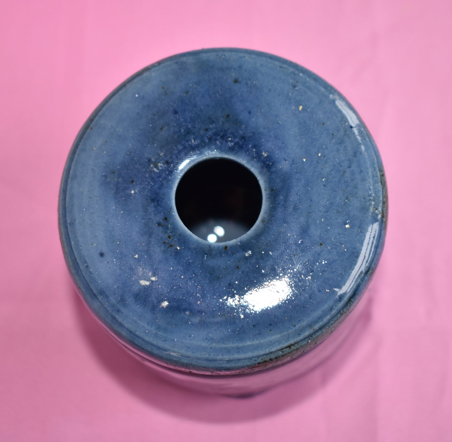 Blue Trinket Jar