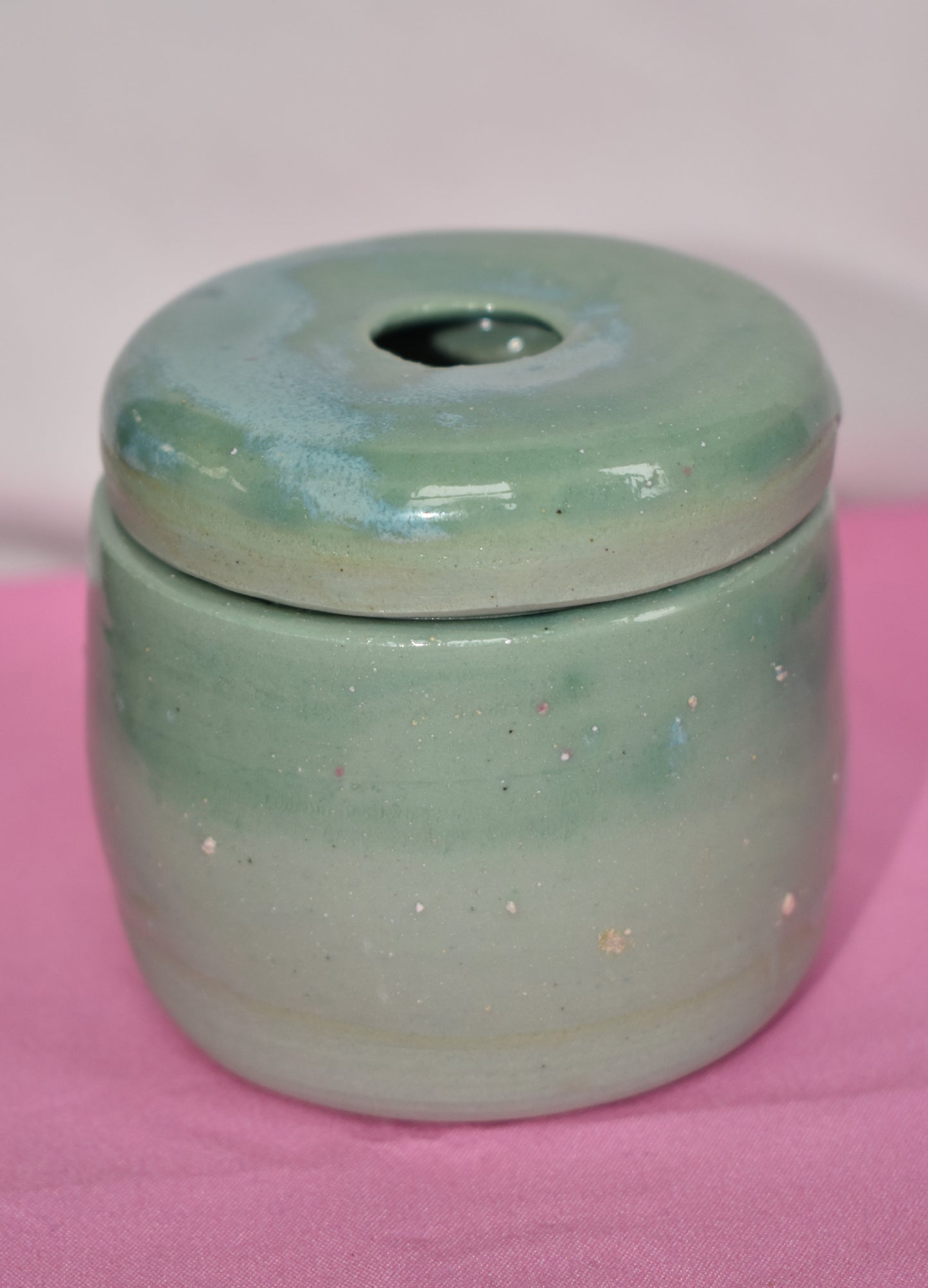 Green Trinket Jar