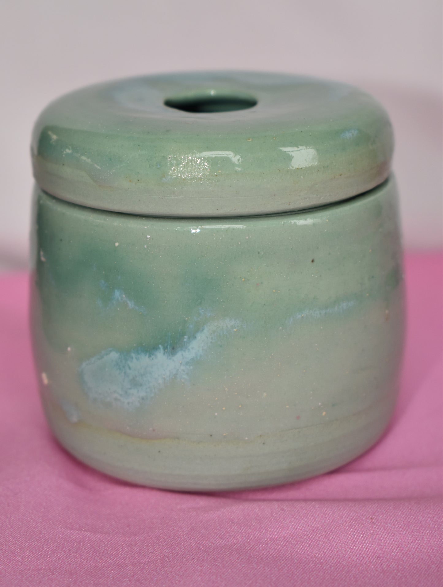 Green Trinket Jar