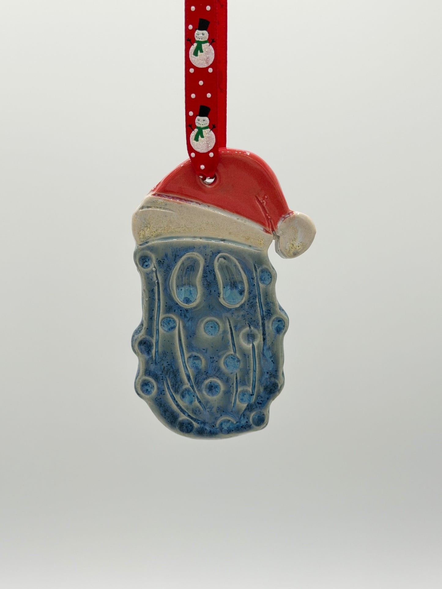 Blue Pickle Ornament