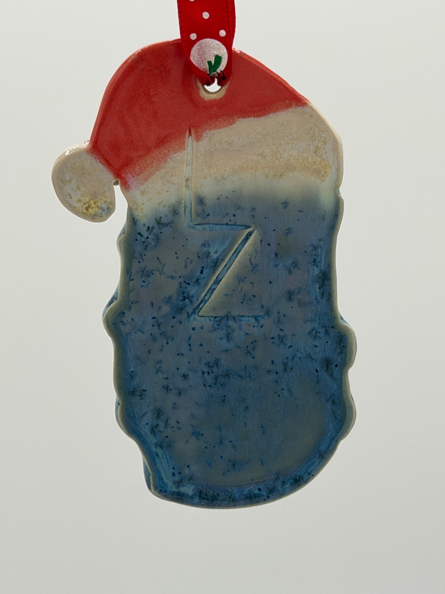 Blue Pickle Ornament