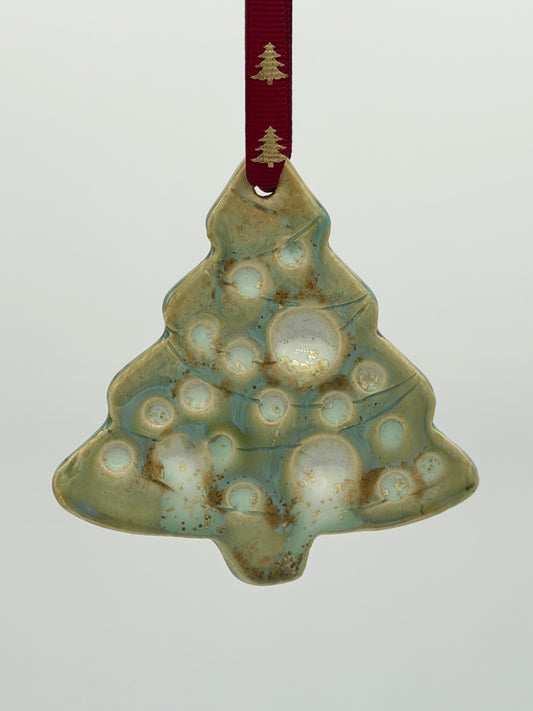 White Christmas Tree Ornament