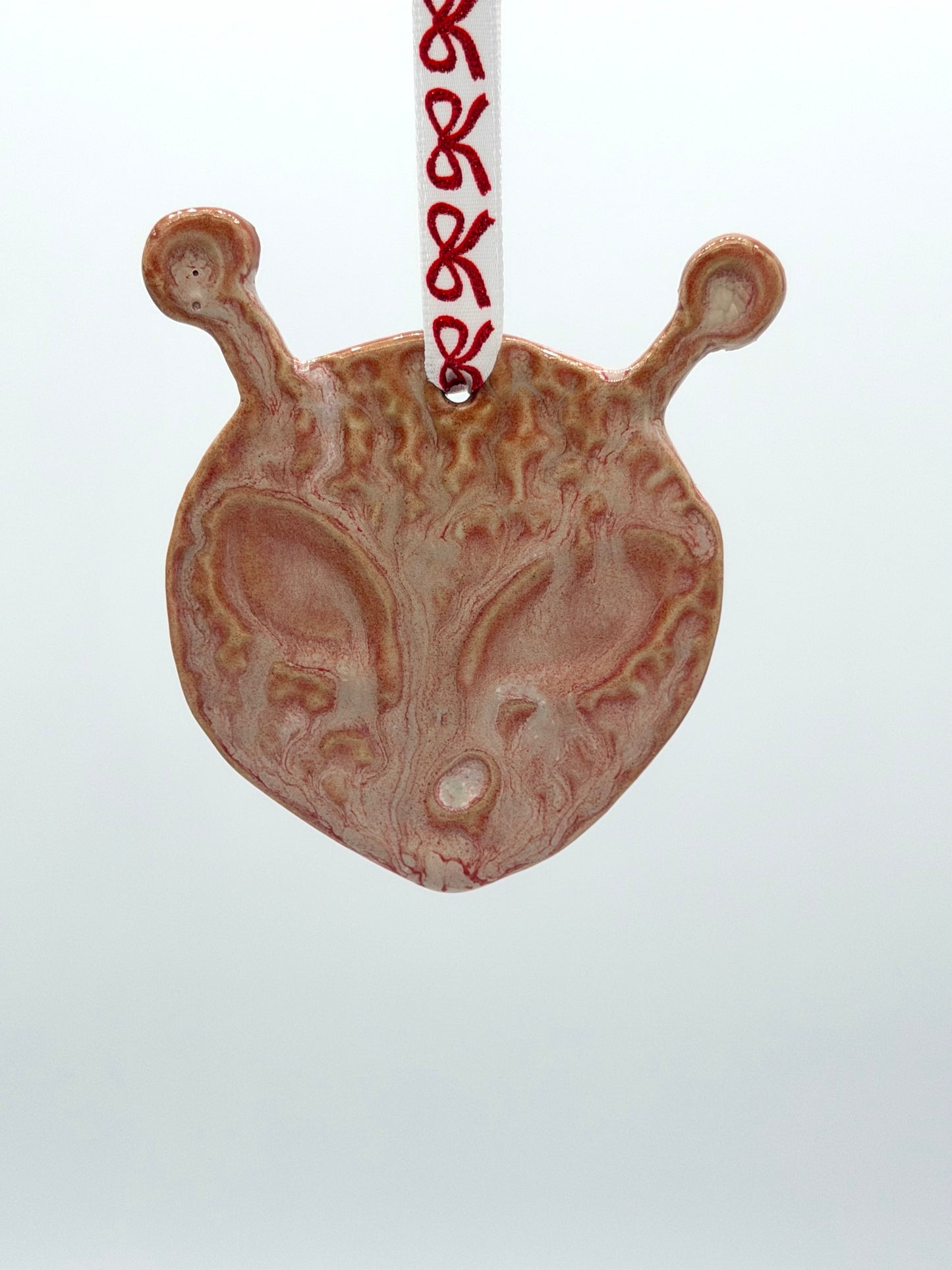 Pink Alien Ornament