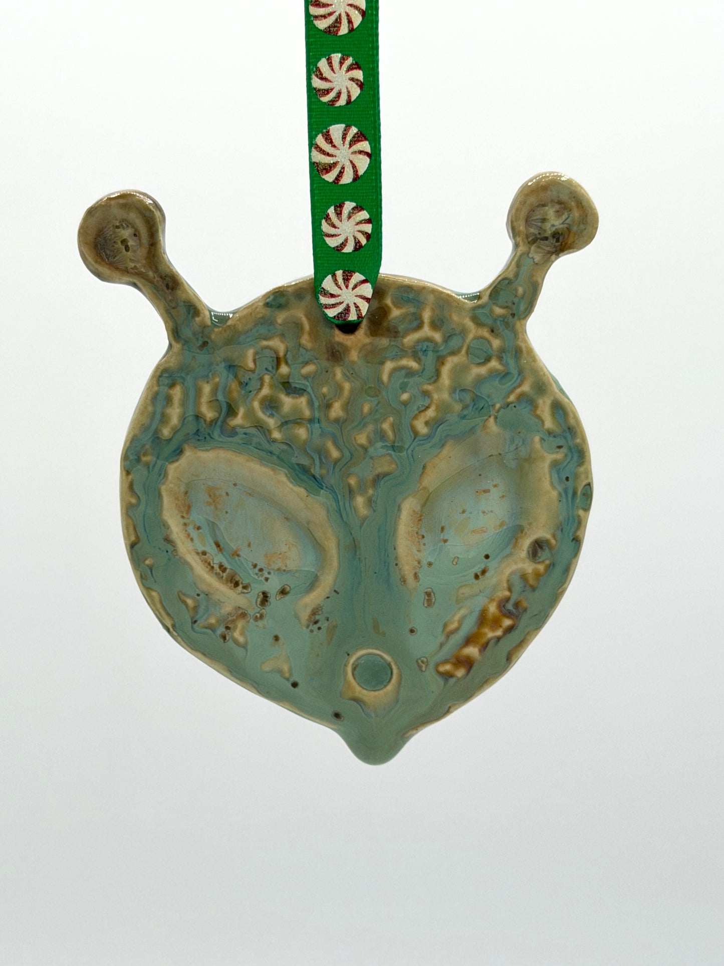 Green Alien Ornament