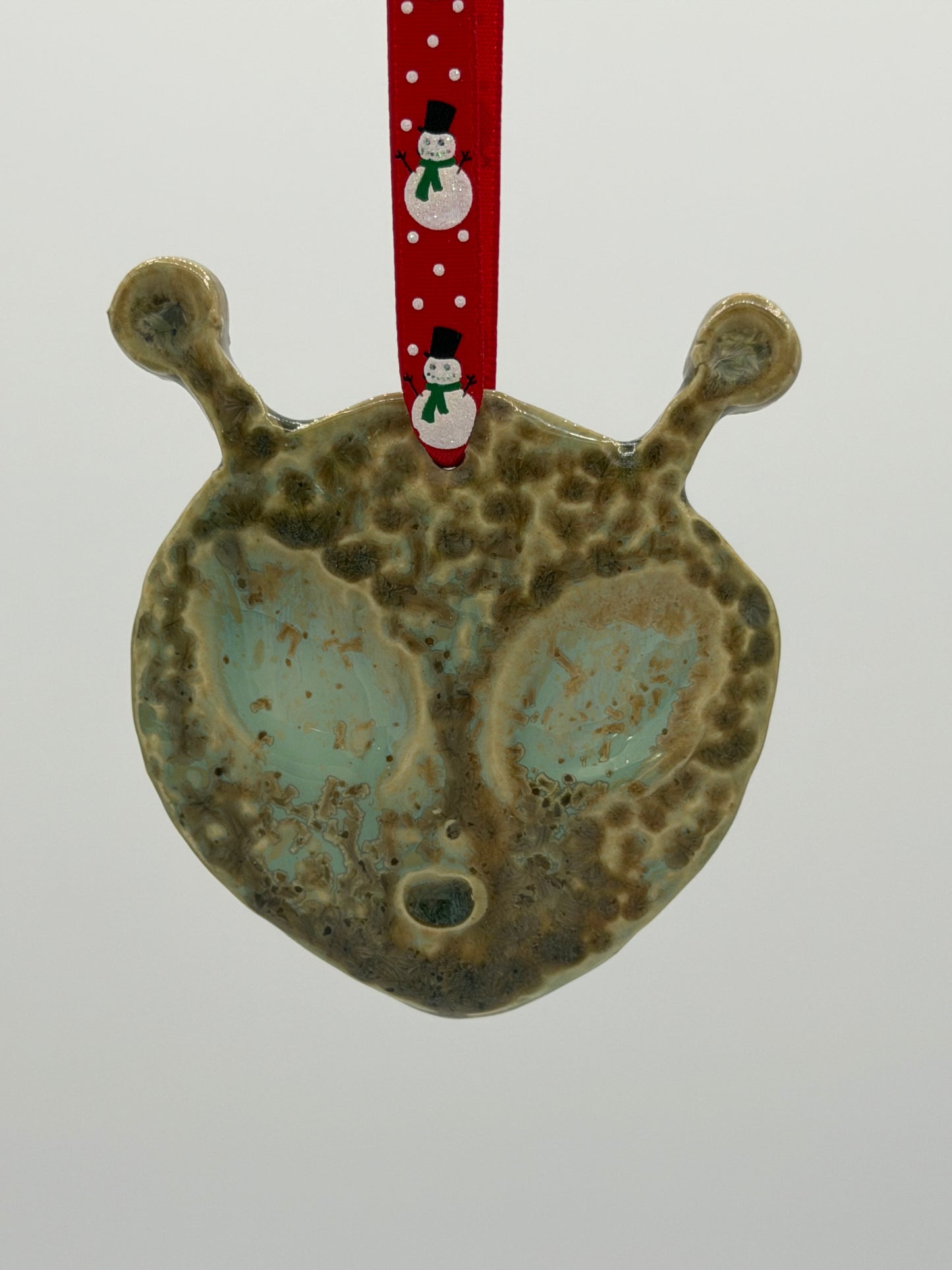 Crystal Alien Ornament