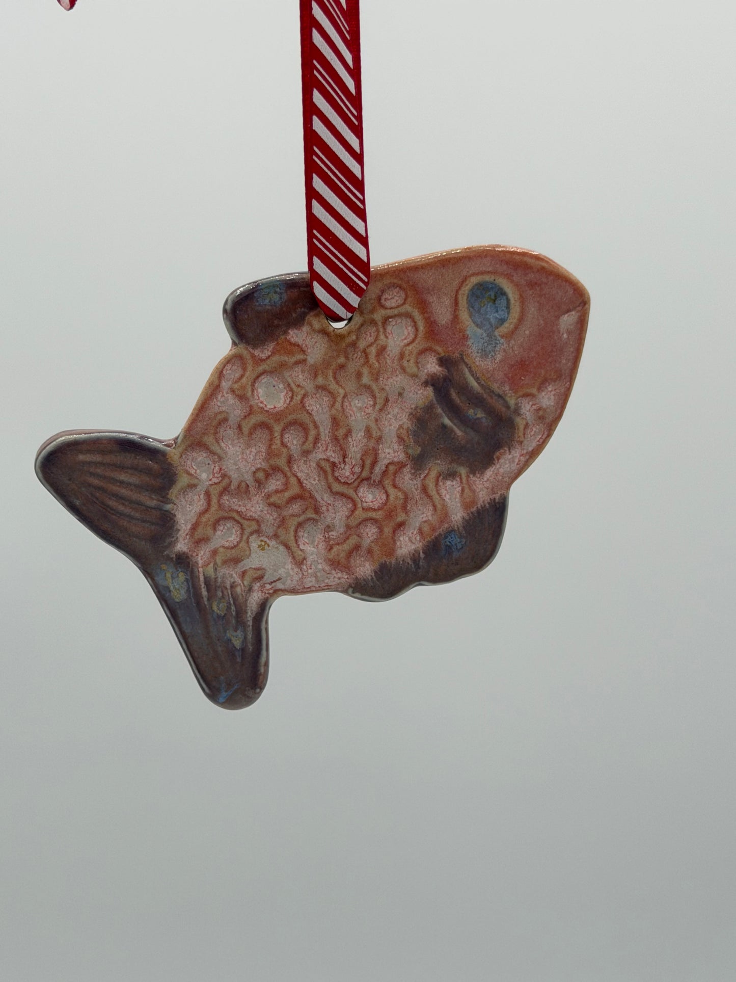 Pink Goldfish Ornament