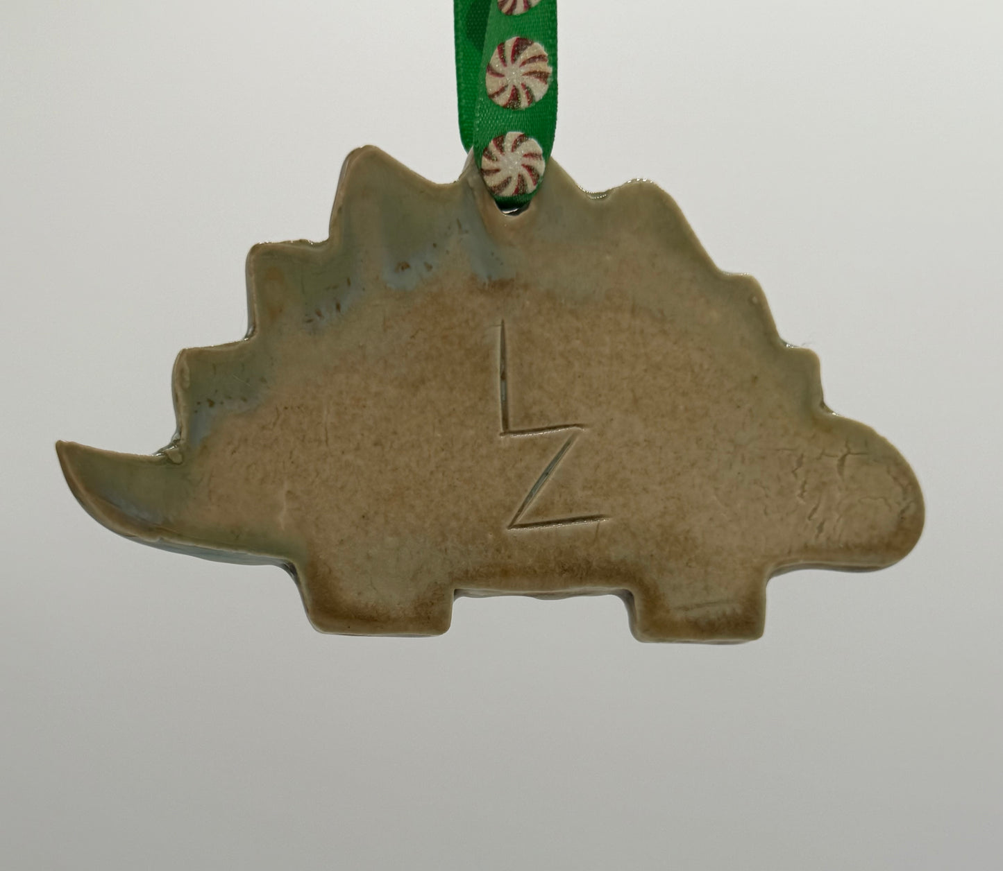 Crystal Stegosaurus Ornament