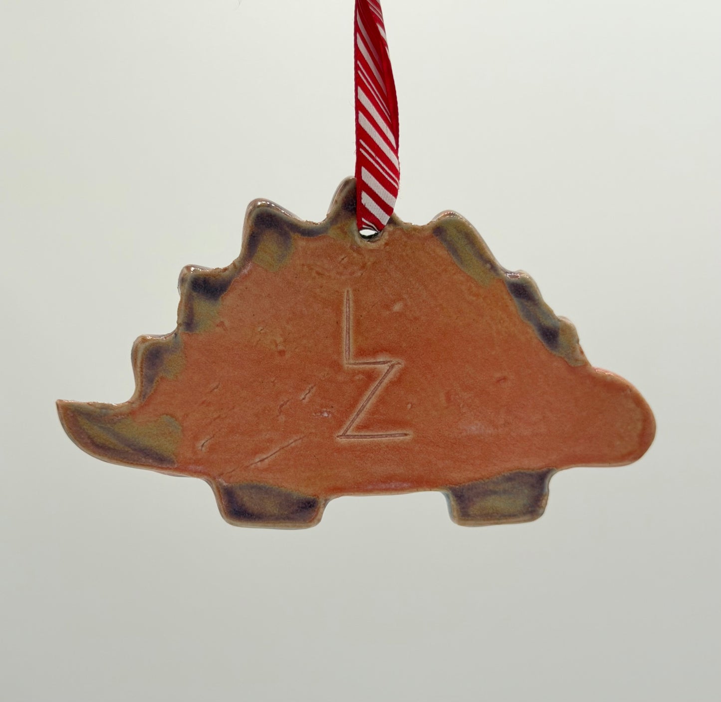 Pink Stegosaurus Ornament