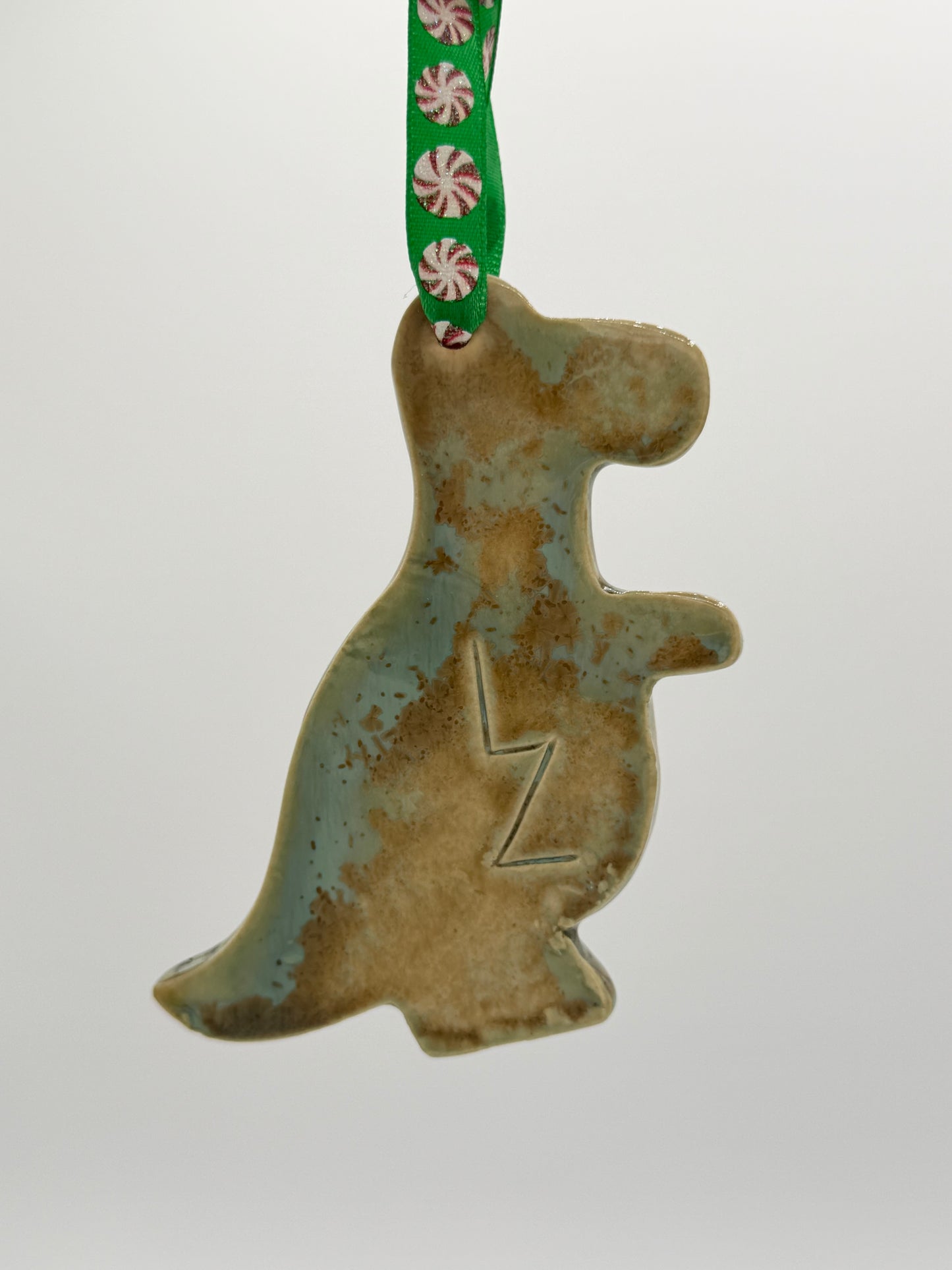 Green T-Rex Ornament