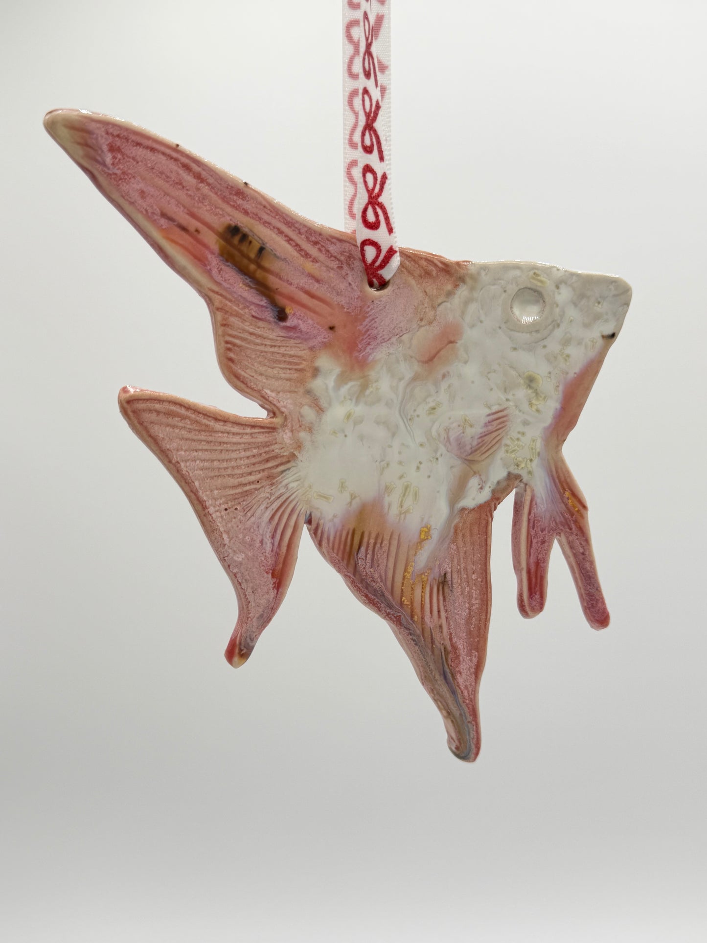 Pink Angelfish Ornament