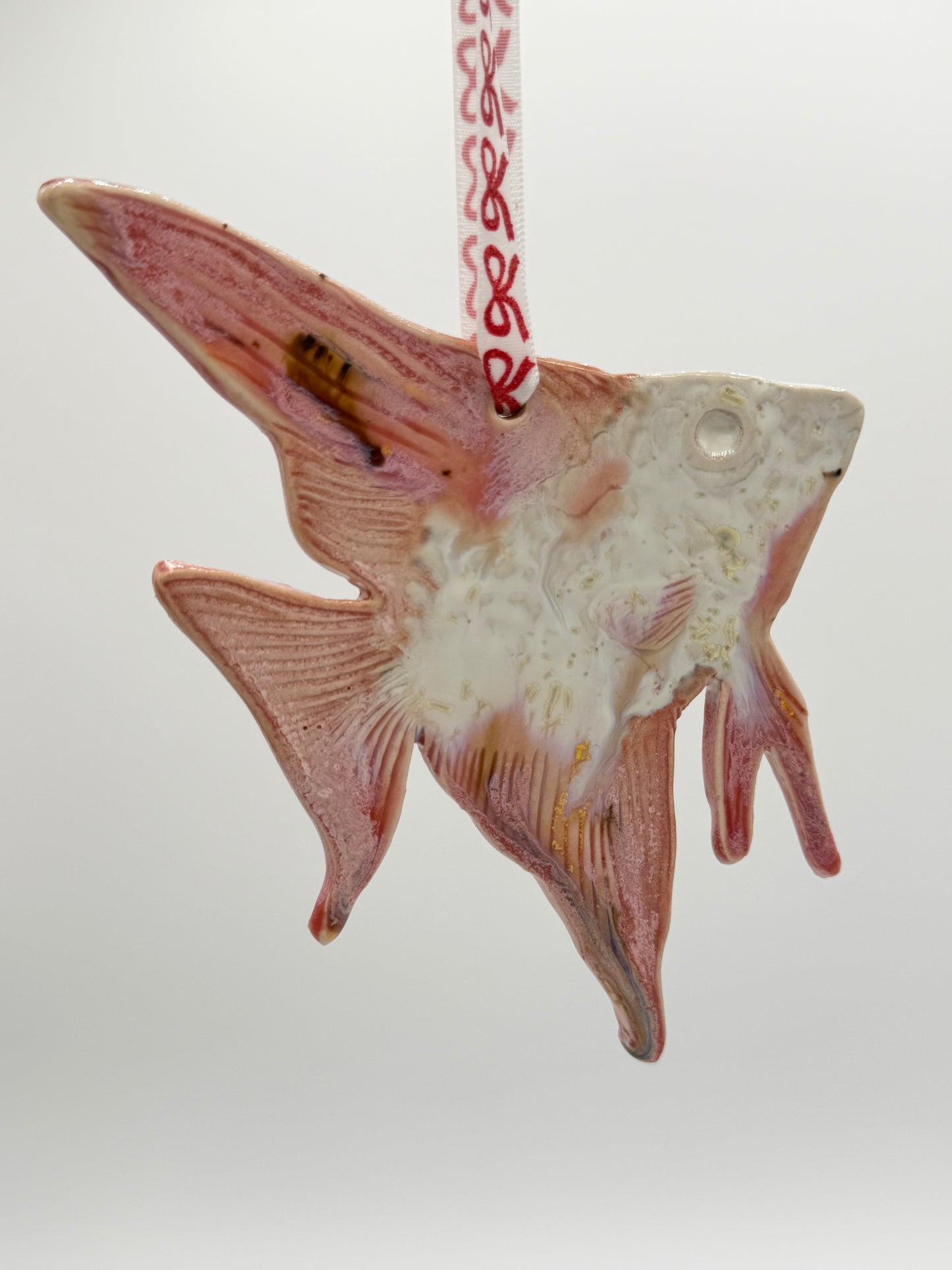 Pink Angelfish Ornament
