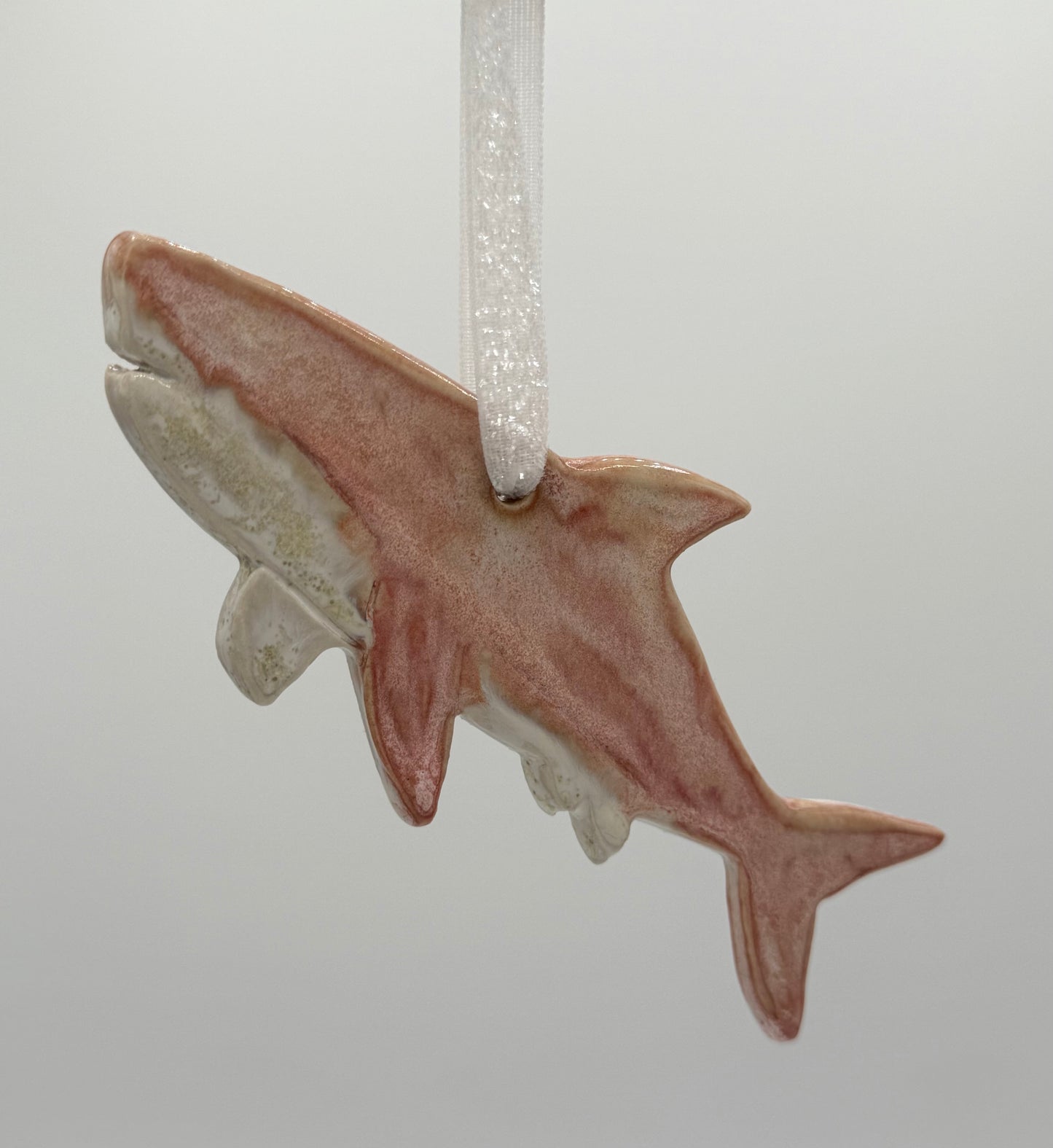 Pink Shark Ornament