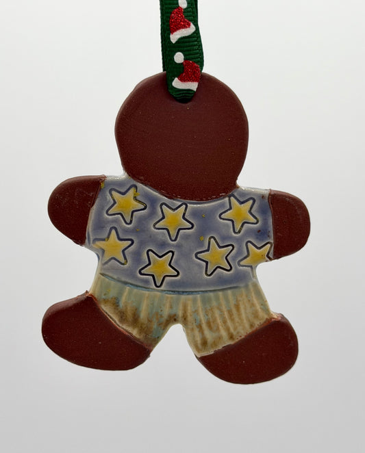 Mini Gingerbread Boy Ornament